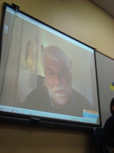 skype with mr evans 2013